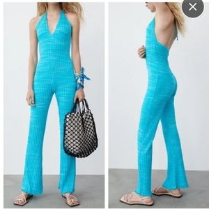 ZARA Knit Jumpsuit